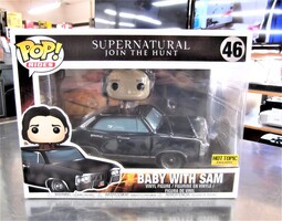 Funko Supernatural Pop! Rides Baby With Sam Vinyl Figure Hot Topic Exclusive