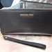 Michael Kors Leather Continental Wristlet