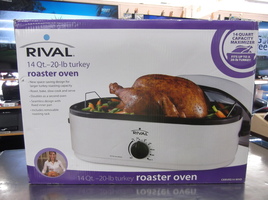 Rival 14Qt. 20lb Turkey Roaster Oven