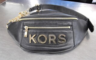 Michael Kors Medium Embellished Leather Belt Bag