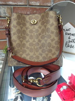 COACH Charlie Bucket Bag In Signature Canvas
