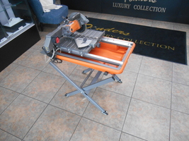 RIDGID 9-Amp 7 in. Blade Corded Wet Tile Saw with Stand