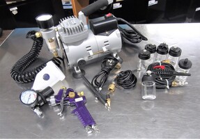 Central Pneumatic Airbrush Kit