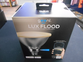 NEW-Geeni LUX Smart Floodlight White Outdoor 2700K-6500K Dimmable LED Bulb e26 