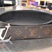 LOUIS VUITTON 2019 INITIALS BELT 40mm