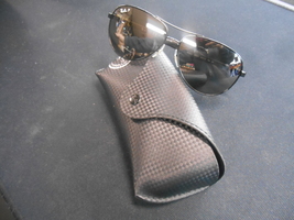 Ray-Ban Men's RB8313 Carbon Fiber Aviator Sunglasses w/case