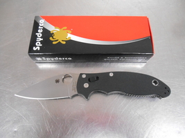 Spyderco Manix 2 Knife Black G-10 