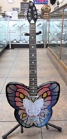Daisy Rock Debutante Butterfly Short Scale Fantasy Electric Guitar
