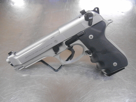 Beretta 92 FS Brigadier INOX 9mm Luger 4.9IN Stainless  Semi-Auto Pistol 