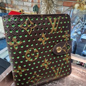 Louis Vuitton 2006 Limited Ed. Monogram Perforated Compact Zip Wallet