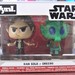 FUNKO VYNL STAR WARS HAN SOLO + GREEDO BOBBLE HEADS